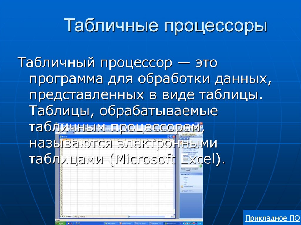 Табличный процессор это. Табличный процессор. Табличные процессоры программы. Наиболее распространенные табличные процессоры. Понятие табличного процессора.