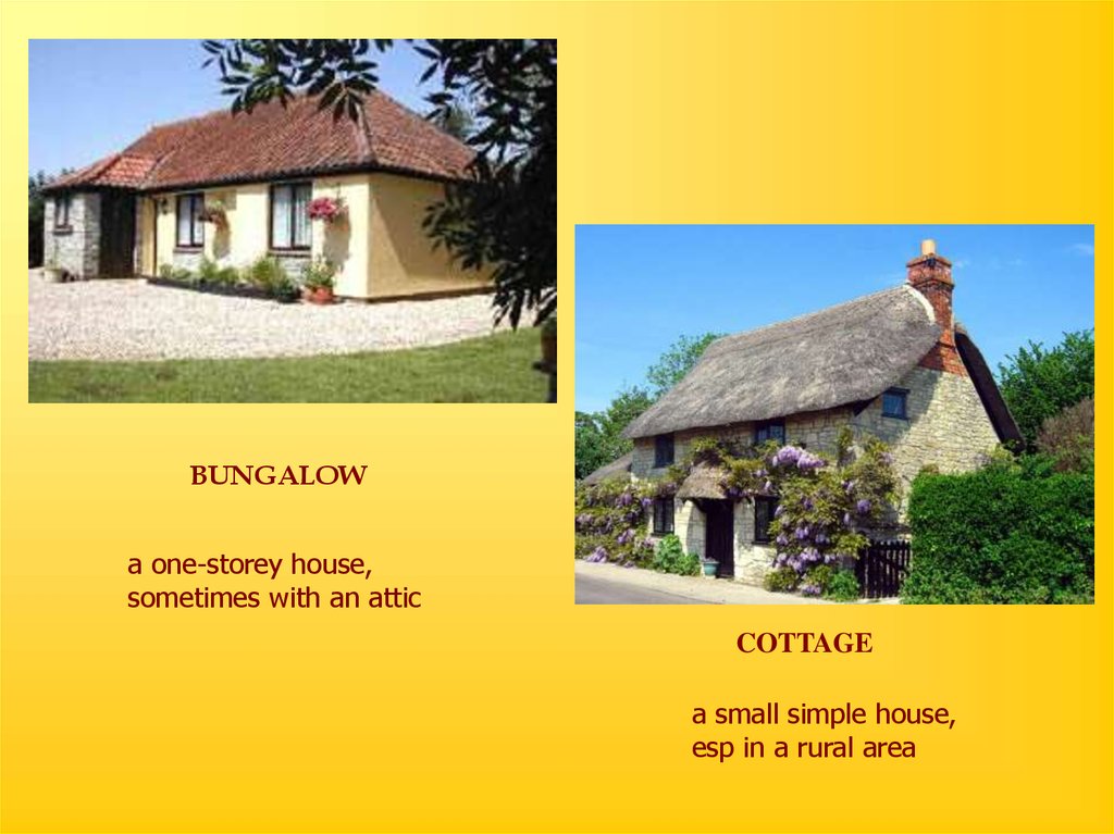 Английские дома презентация. Оливковый дом презентация. Types of Houses in Britain.