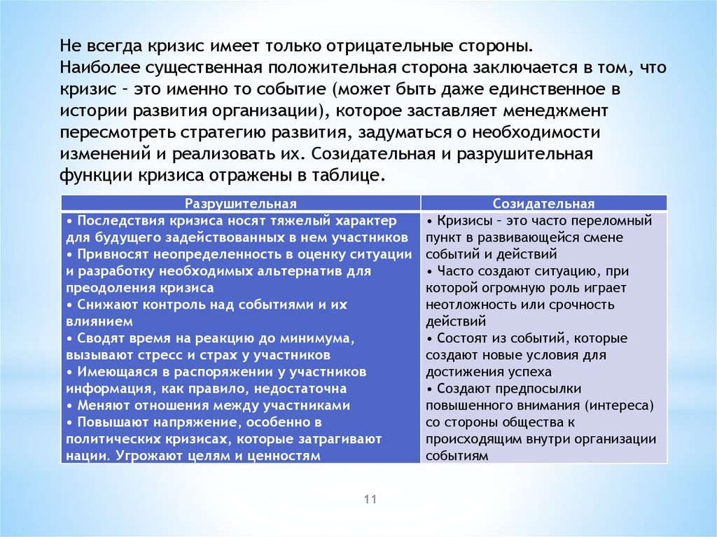 Цели угроз. Положительные черты кризиса. Отрицательные черты кризиса. Положительные черты кризиса в экономике. Положительные и отрицательные стороны банкротства.