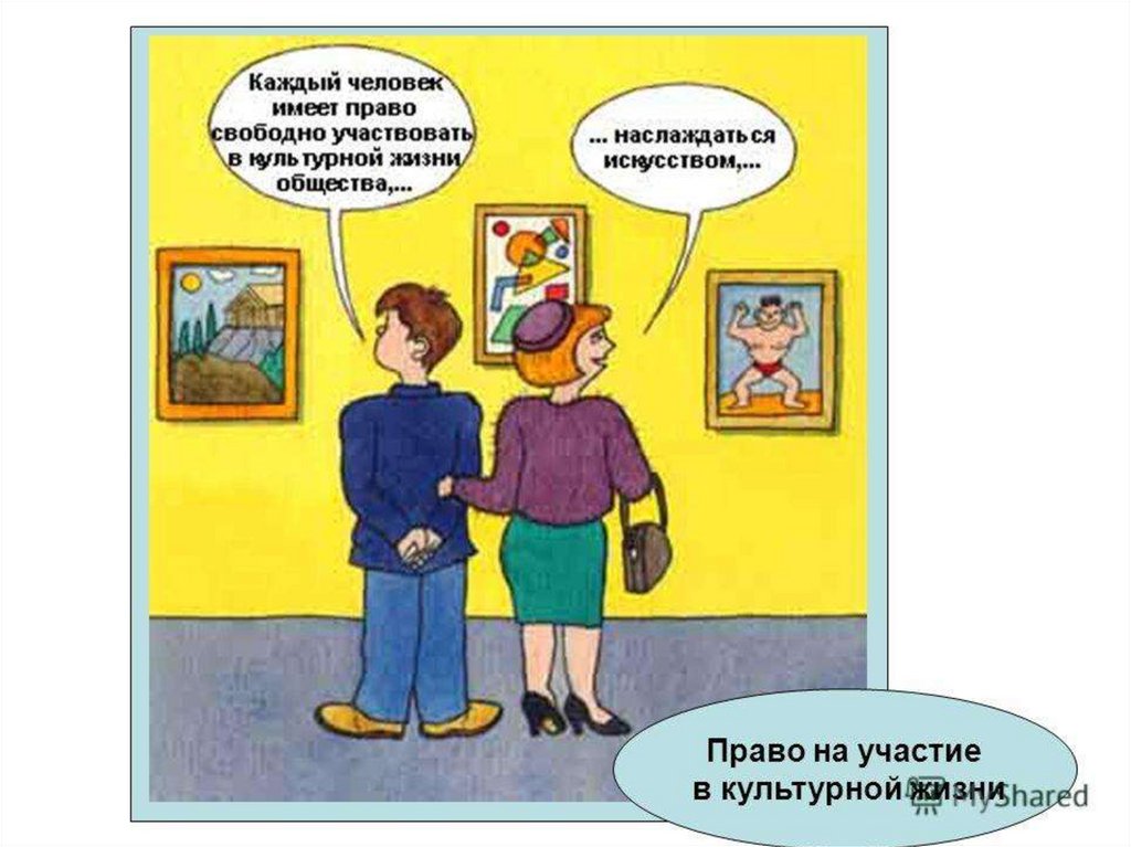 Человек имеет право на. Право на участие в культурной жизни. Права человека. Культурные права человека. Права на участие в культурной жизни.