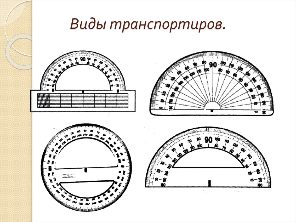 Угол транспортир