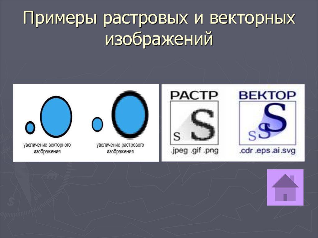 Векторный формат. Пример растрового и векторного изображения. Различие растровых изображений и векторных рисунков. Растровое и векторное изображение. Образец растрового изображения.