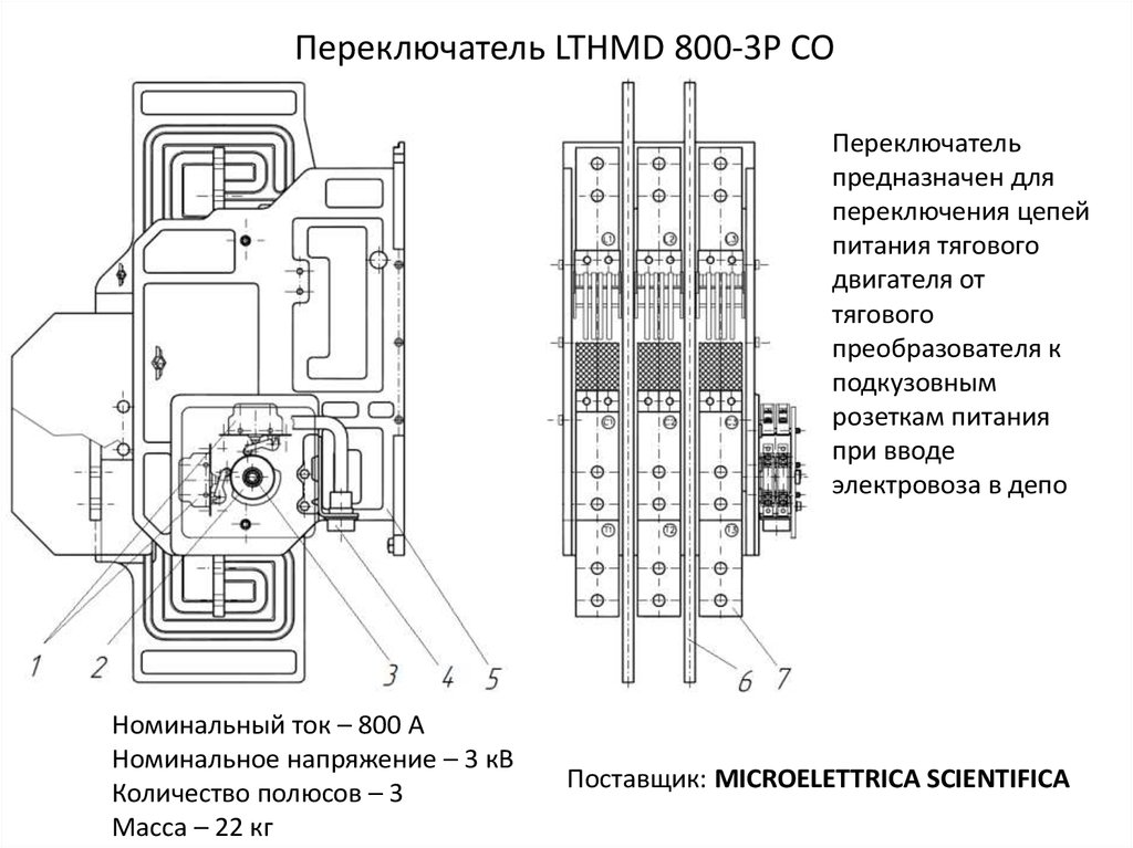 М схема