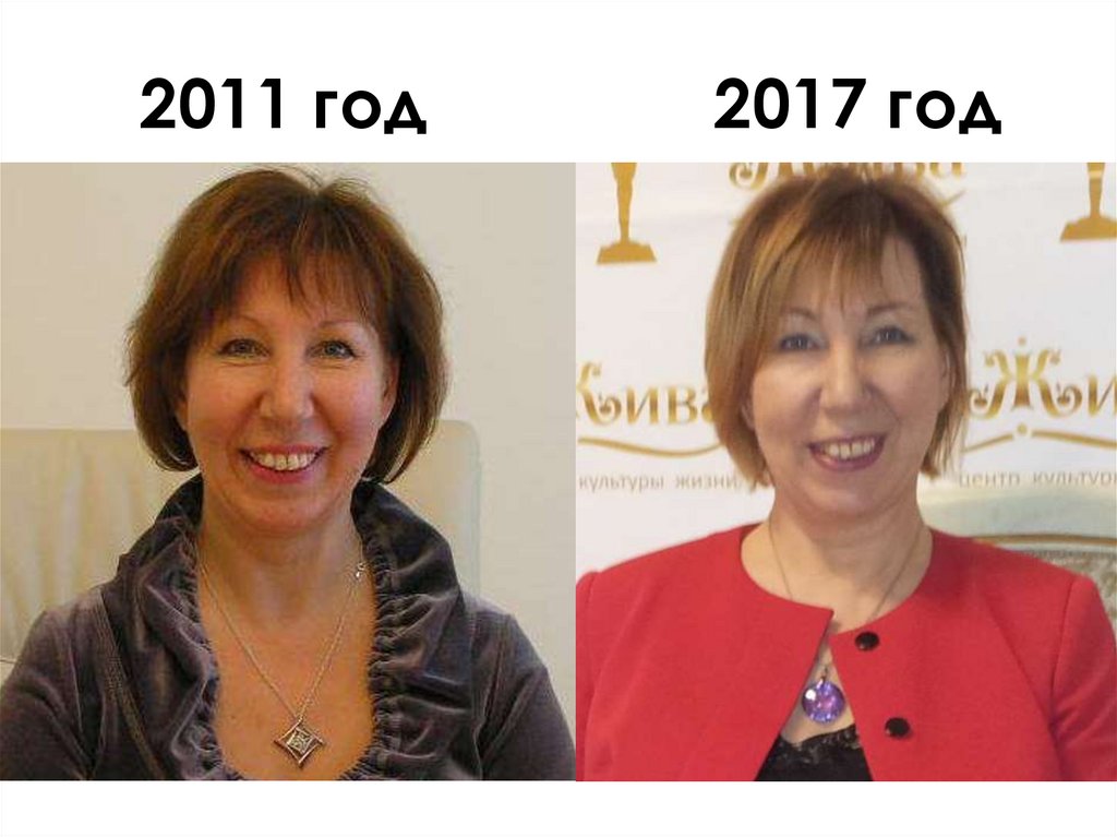 2011 год 2017 год