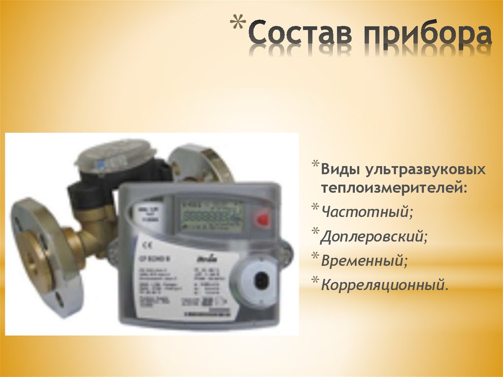 Состав прибора