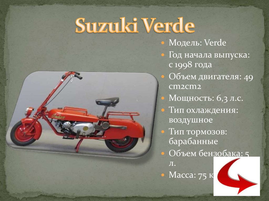 Suzuki Verde