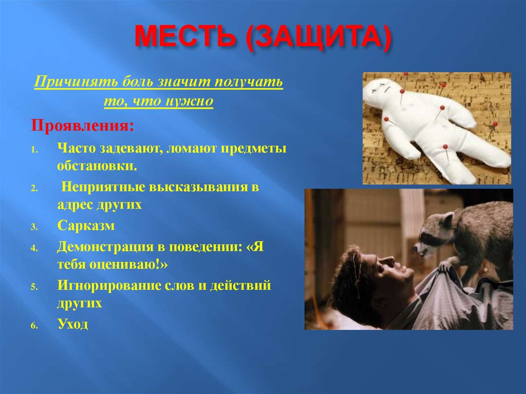 МЕСТЬ (ЗАЩИТА)