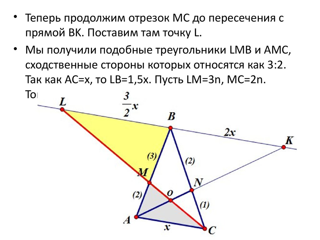 Теорема менелая в задачах егэ. Теорема менелая в задачах егэ