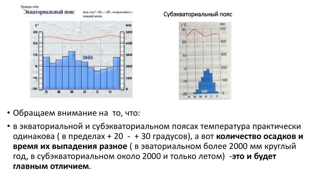 Экваториальный тип климата диаграмма