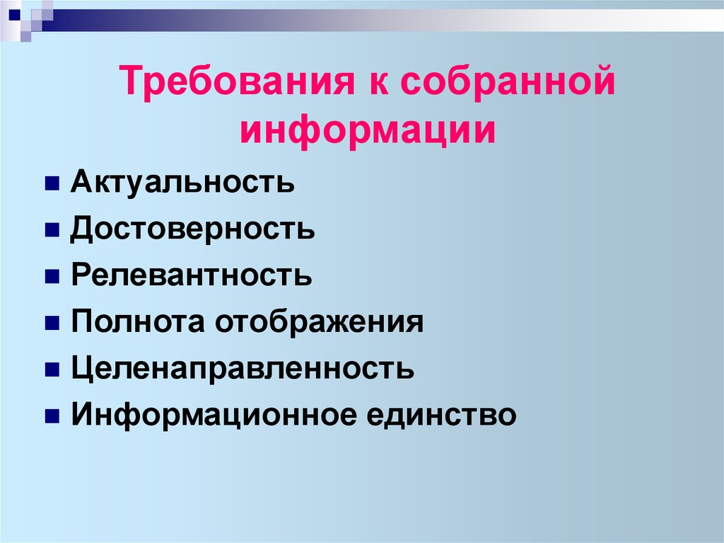 Собранная информация 6