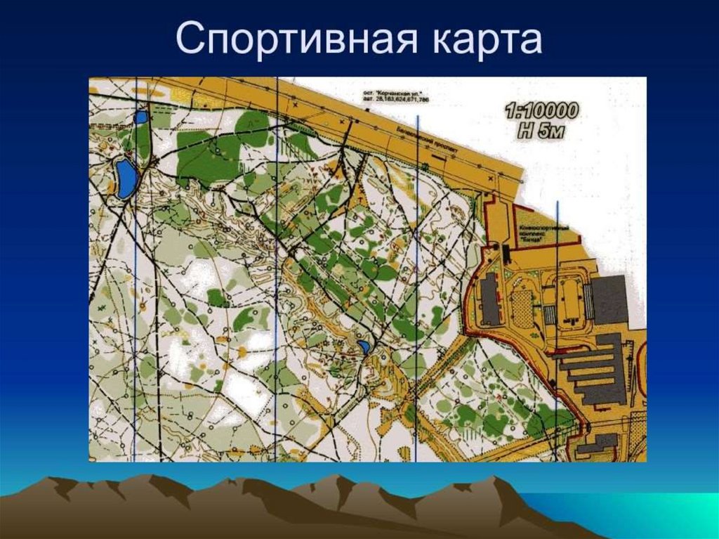 Спортивная карта реферат