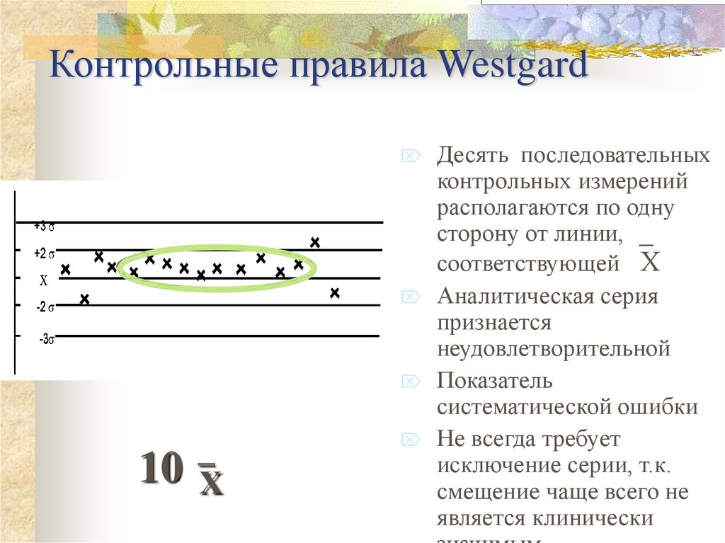 Контрольное правило