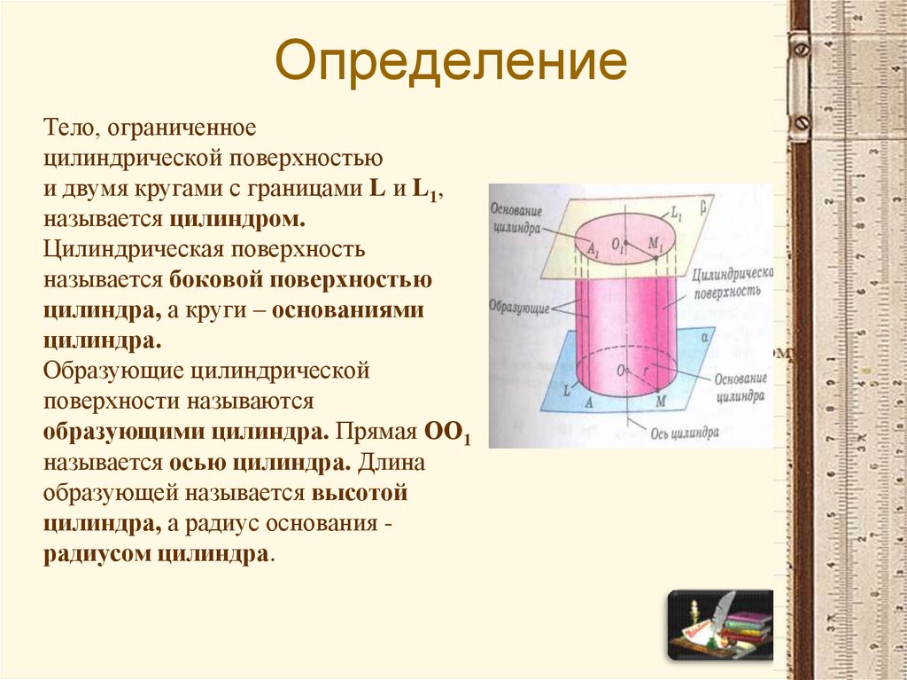 Цилиндрическая поверхность называется