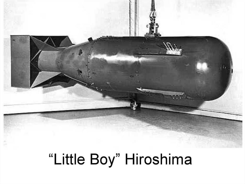 “Little Boy” Hiroshima