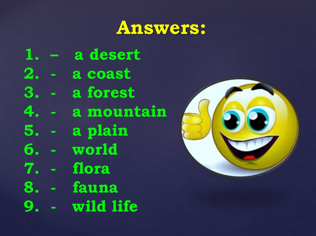 Answers: