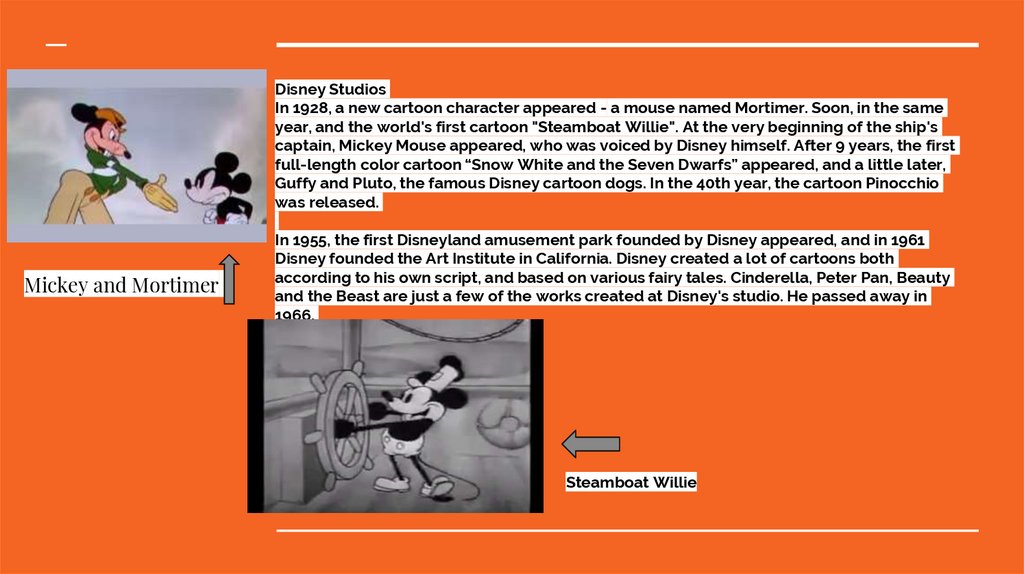 Let's speak about famous people in… animation! - online presentation