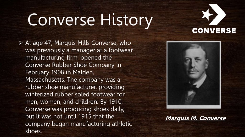 converse rubber shoe company 1908