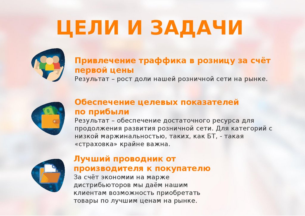 ЦЕЛИ И ЗАДАЧИ