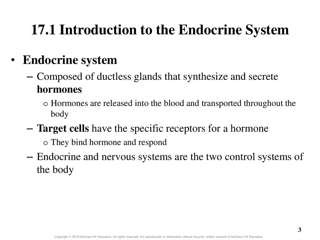 Introduction To The Endocrine System Prezentaciya Onlajn
