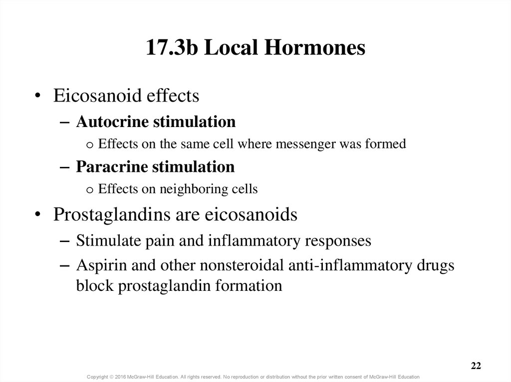 17.3b Local Hormones