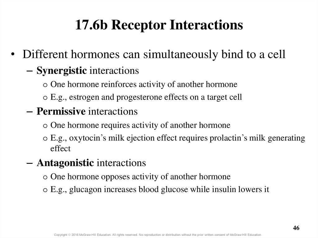 17.6b Receptor Interactions