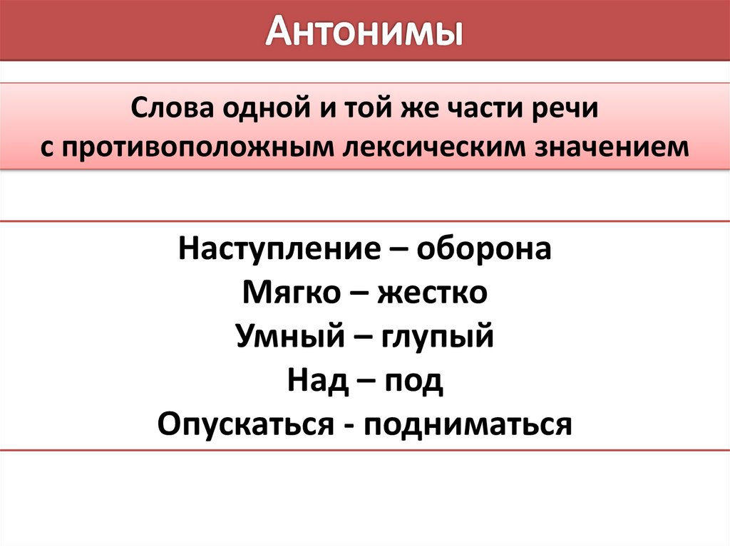 Лексикология изучает части речи