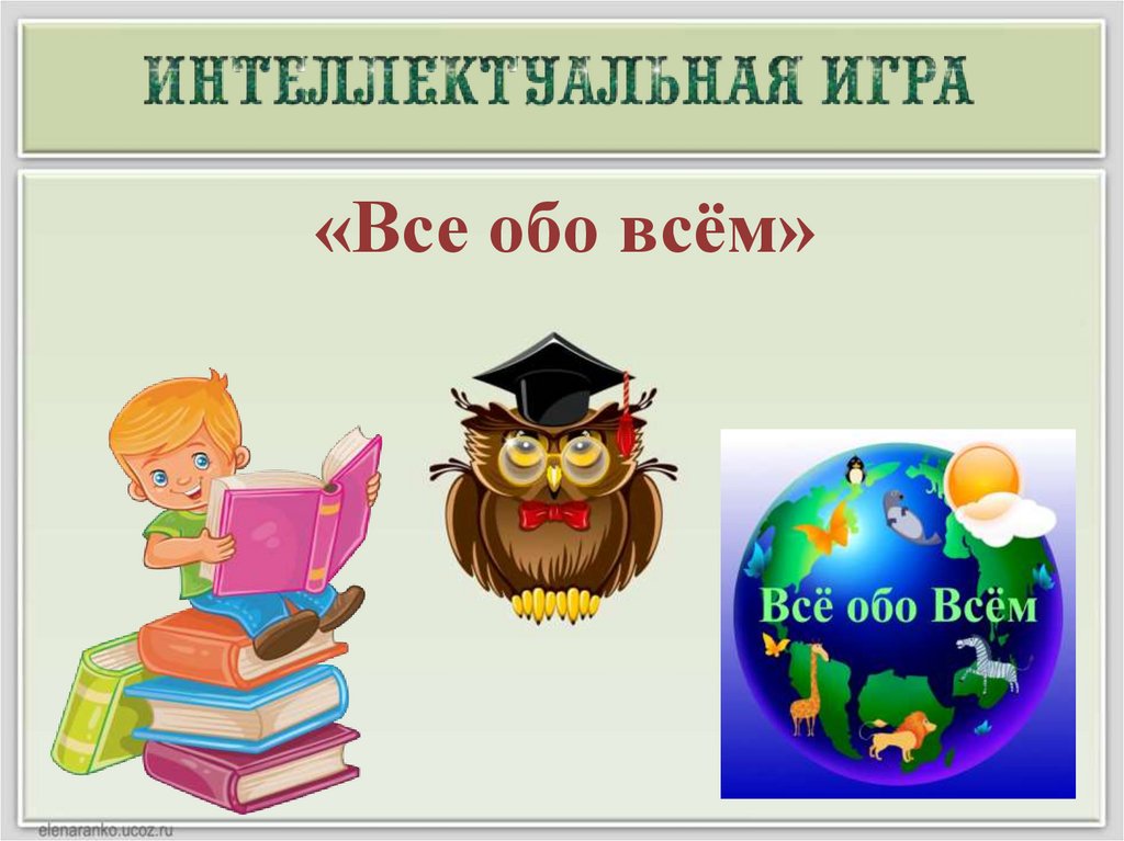 Игра все обо всем 2 класс презентация