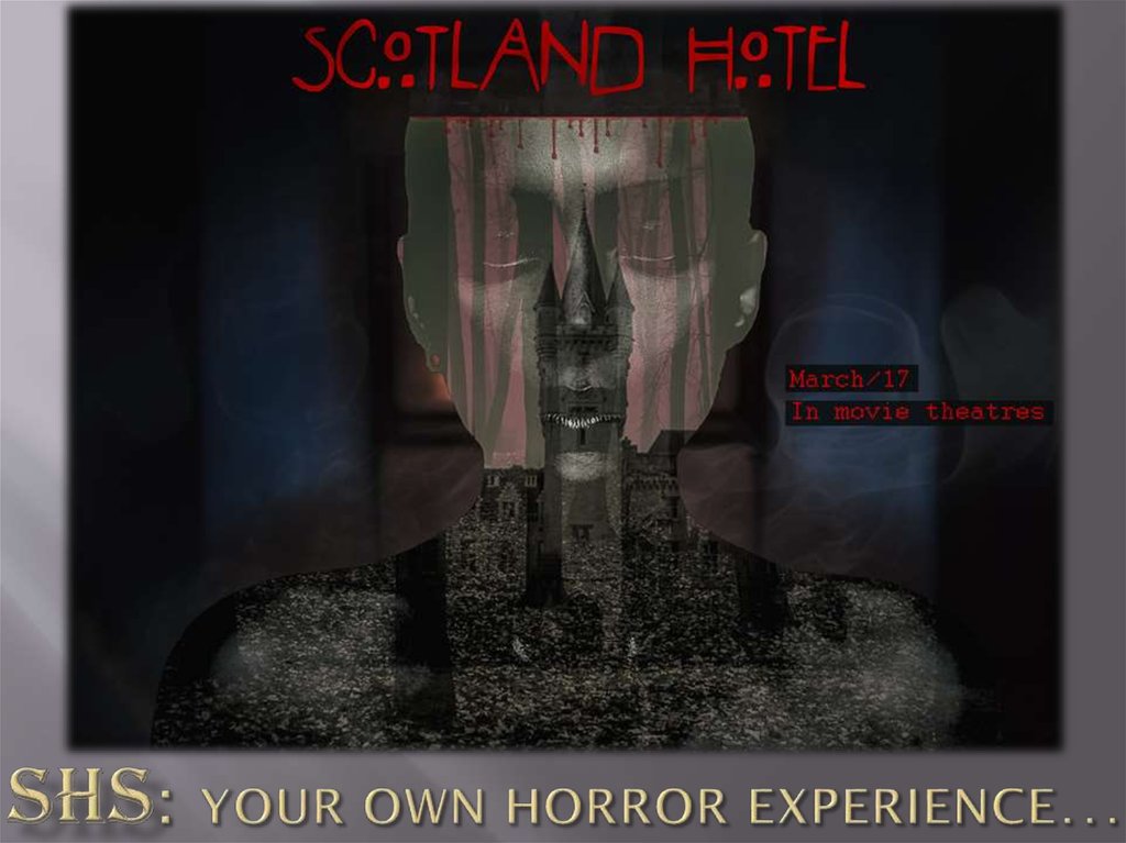 SHS: YOUR OWN HORROR EXPERIENCE…