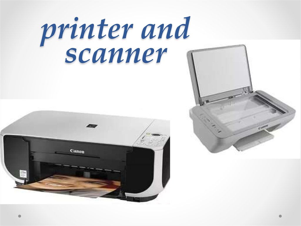 printer and scanner online