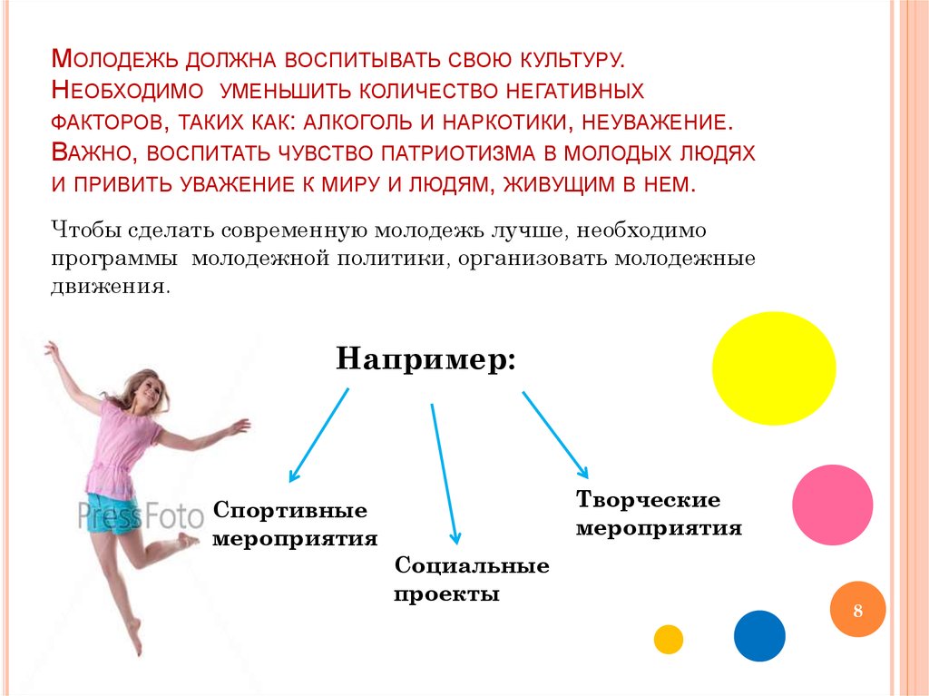 Проект на тему нравственные приоритеты поколения молодых