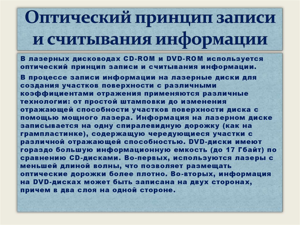 Записывать принципы. Оптический принцип записи. Принципы записи и считывания информации кратко. Принцип оптической записи описание. Определение принципа оптического записи.