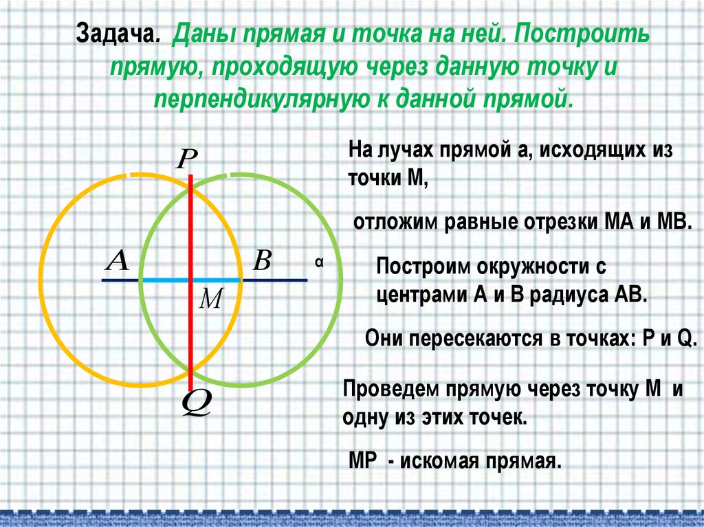 Постройте прямую проходящую. Построение прямой перпендикулярной данной и проходящей через точку. Построение прямоймртходящей через точку. Построить прямую перпендикулярную данной проходящую через точку. Построить прямую перпендикулярную данной построение.