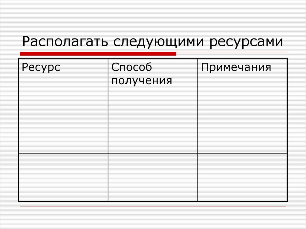 Расположите следующий