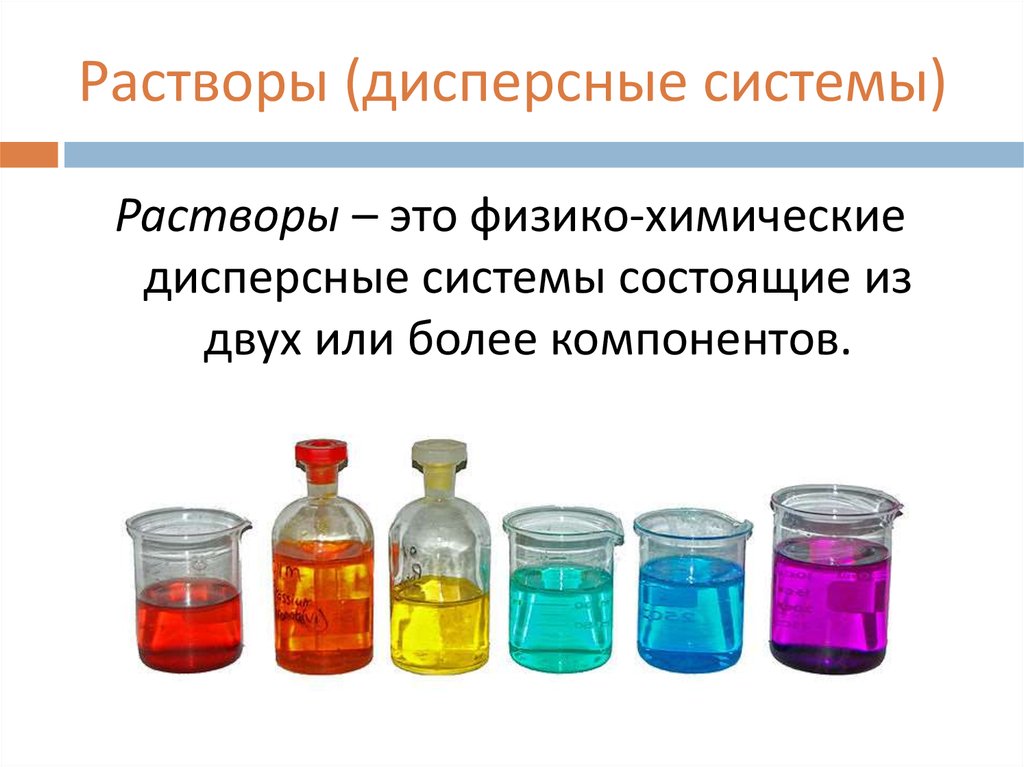 8 класс растворы презентация