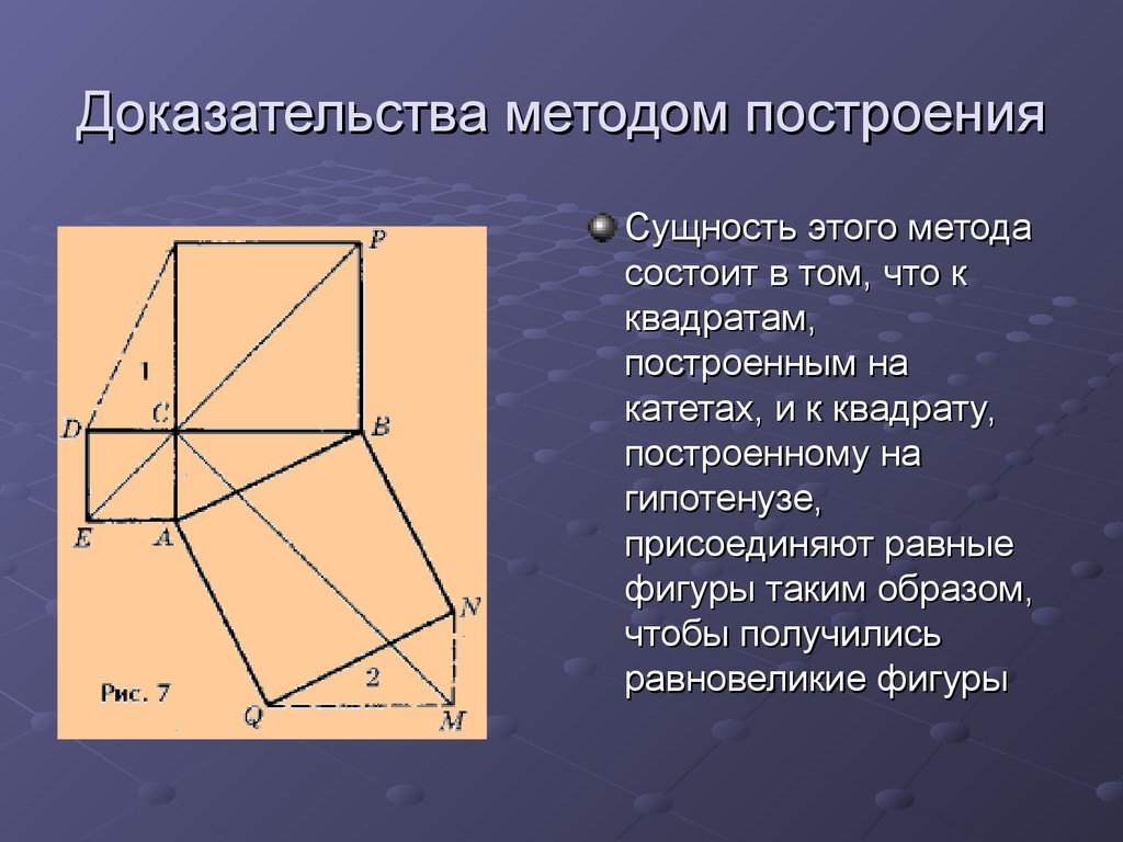 Доказать методом