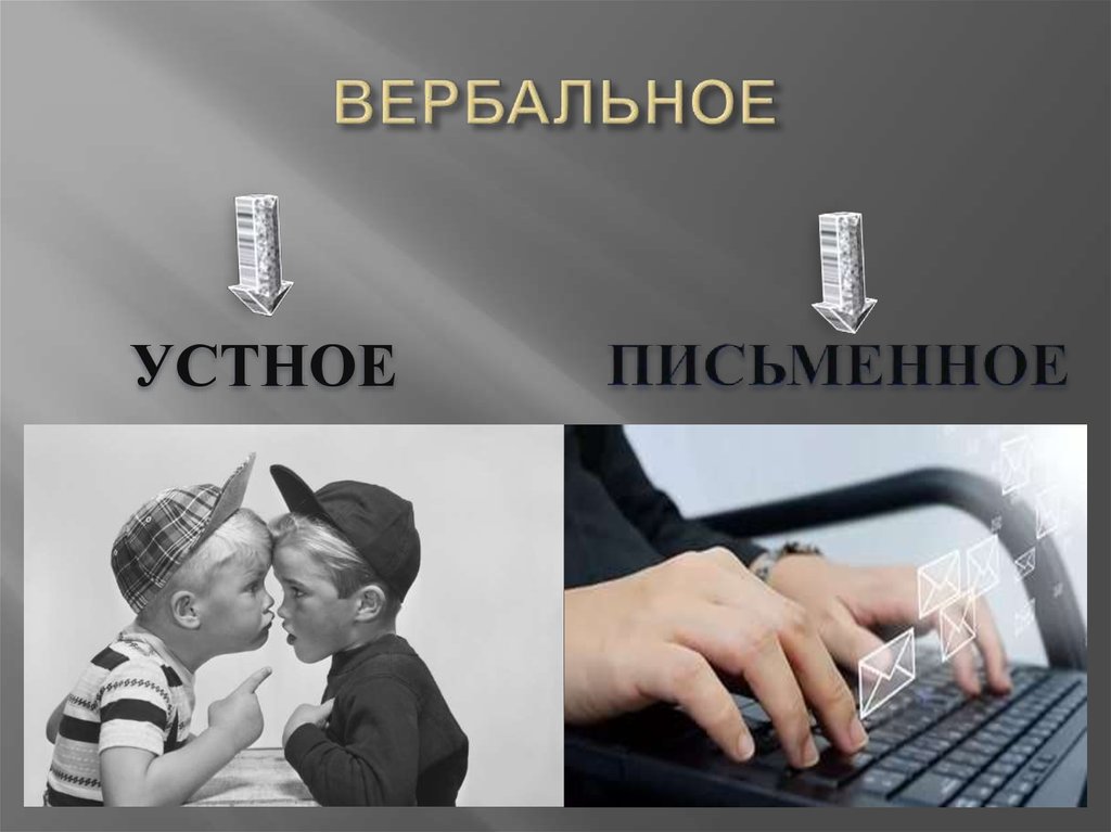 ВЕРБАЛЬНОЕ