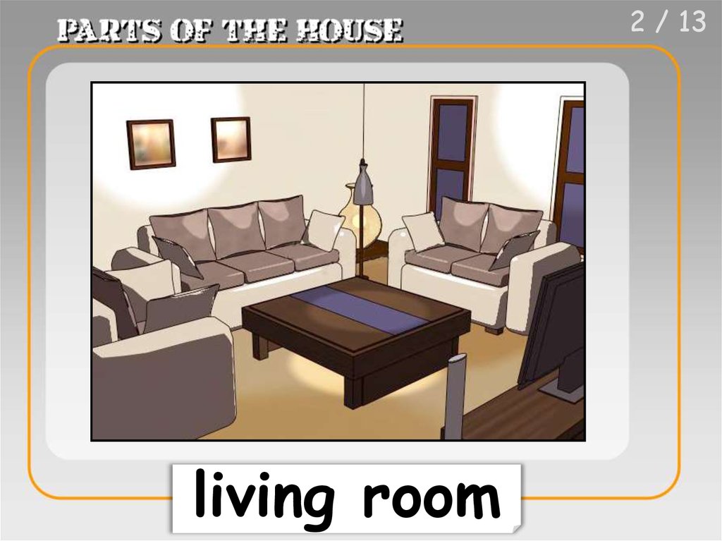 Parts Of The House Living Room