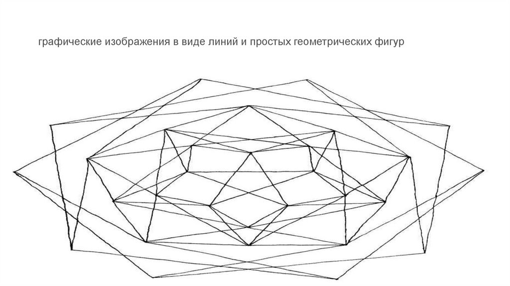 Изображение в виде линий