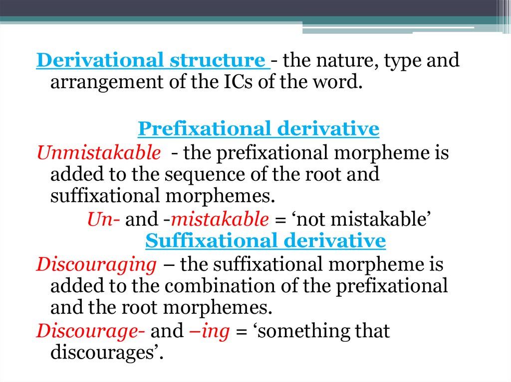 Derivative words. Derivational structure. Derivational structure of Words. Derivative structure of the Word. Structural Types of Words.