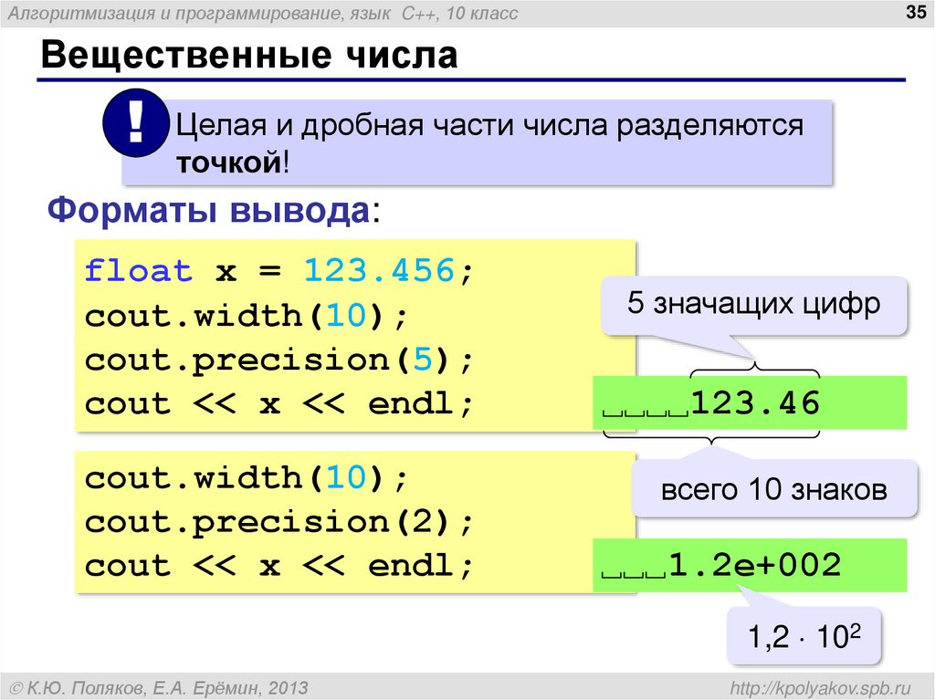 Язык программирования c презентация