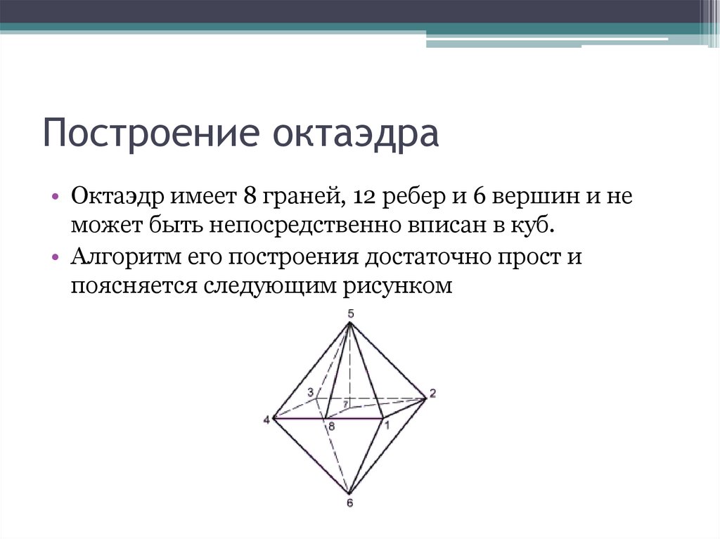 Углы октаэдра. Построение октаэдра. Построить правильный октаэдр. Октаэдр схема сборки. Правильный октаэдр рисунок.