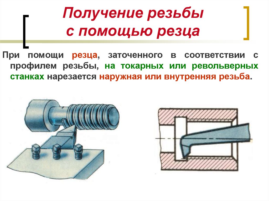 Резьба почему. Способы получения резьбы. Методы нарезания резьбы резцом. Способы нарезания резьбы резцами. Внутренняя резьба методы.