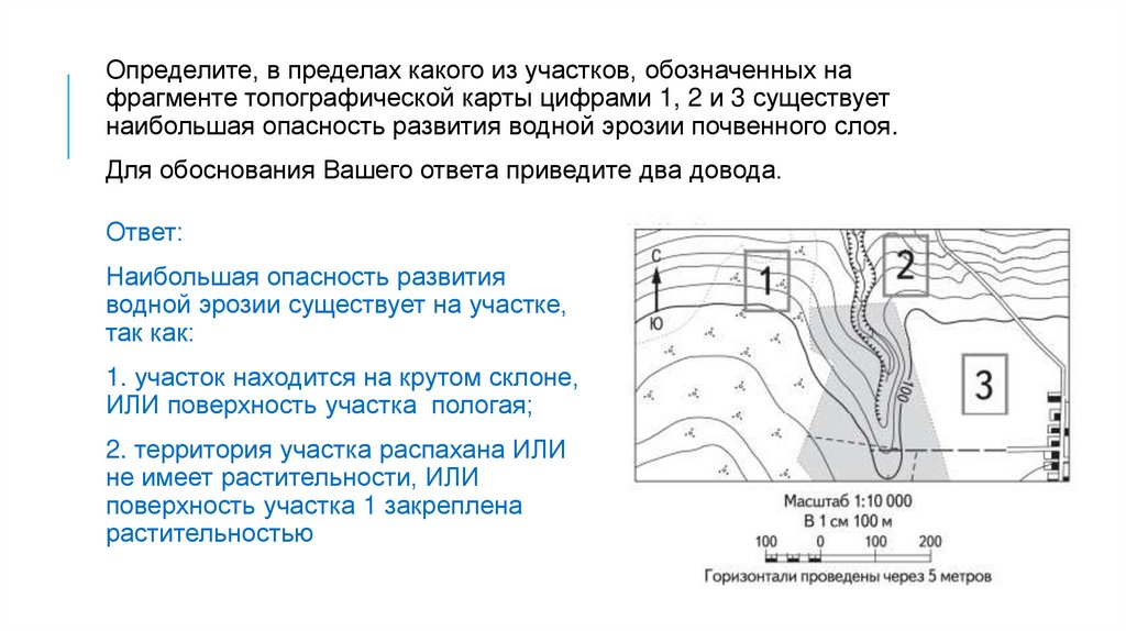 В пунктах обозначенных на рисунке цифрами одновременно проводятся