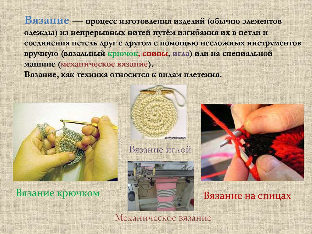 Вязание и мех