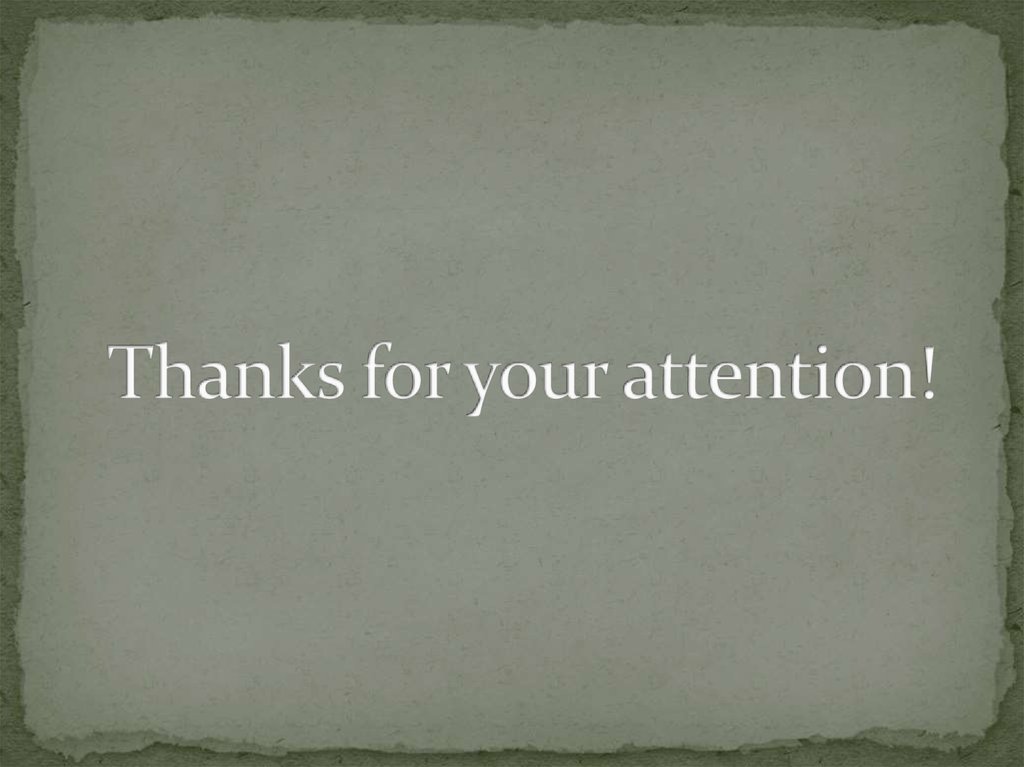 Thanks for your attention!