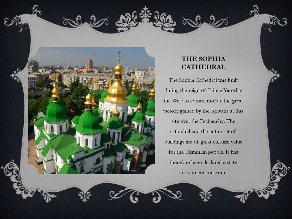 THE SOPHIA CATHEDRAL