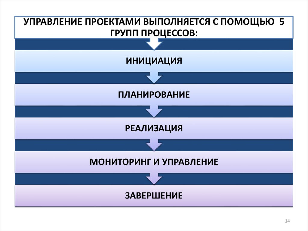 1 проект как объект управления