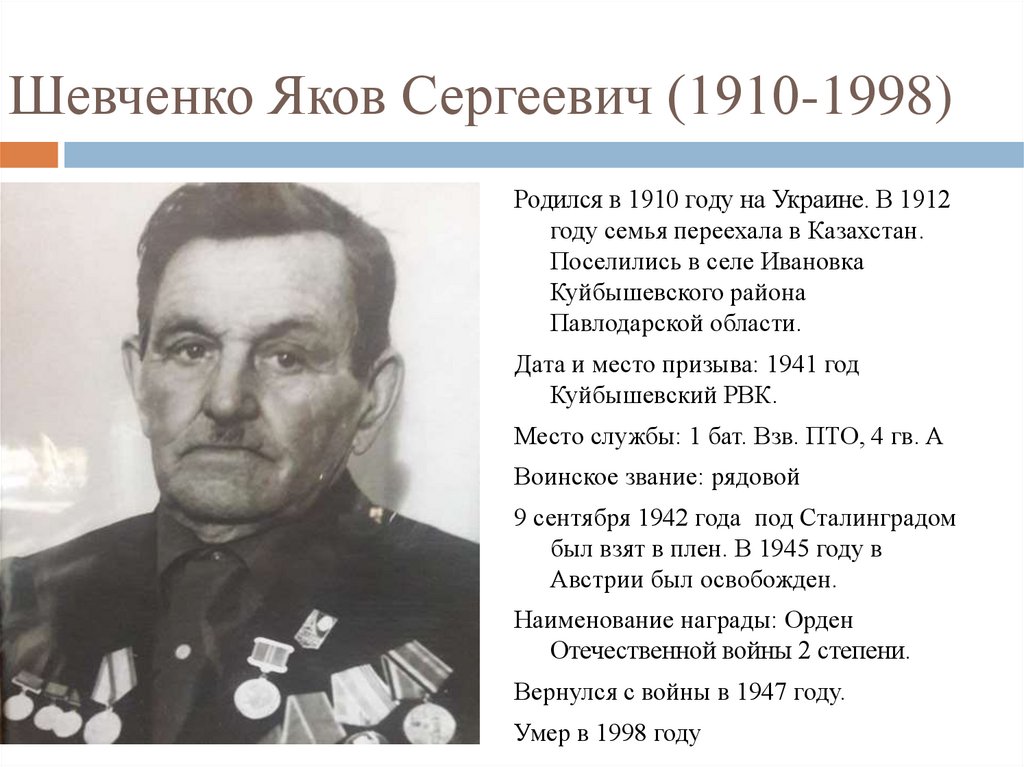 Участник родственник. Шевченко Яков Сергеевич. Родственники участники ВОВ. Проект о родственниках участниках ВОВ. Разыскивает родственников участника Великой Отечественной войны.