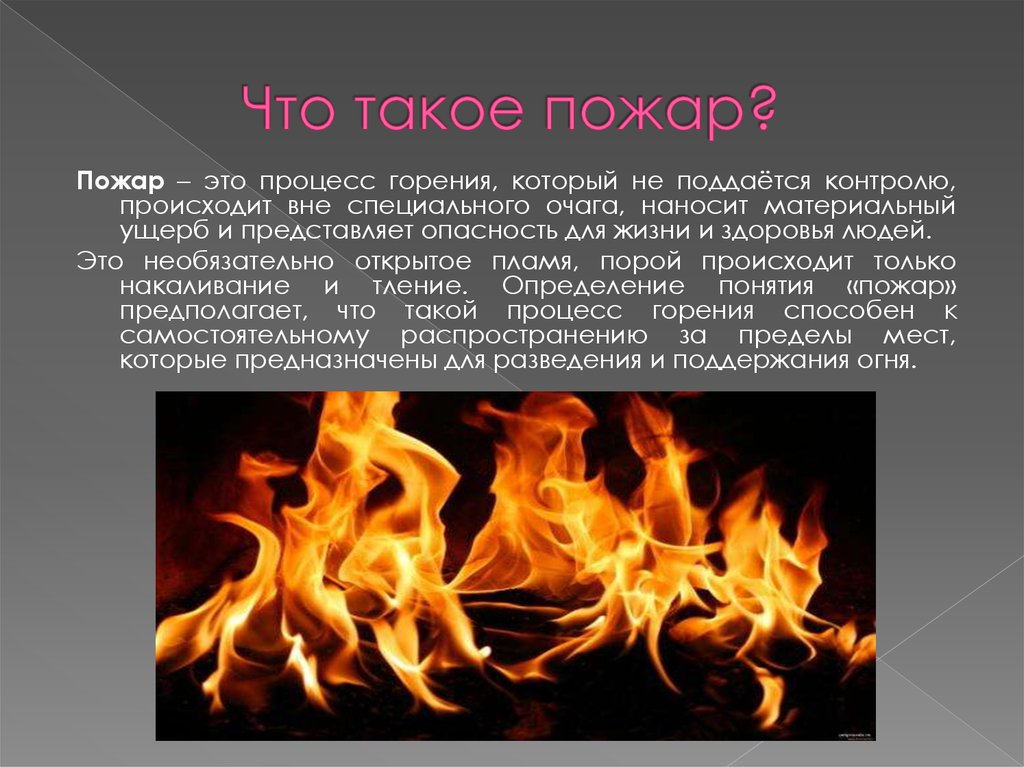 Внешнее горение. Понятие пожар. Понятие огонь. Пожар это определение. Огонь в жизни человека.