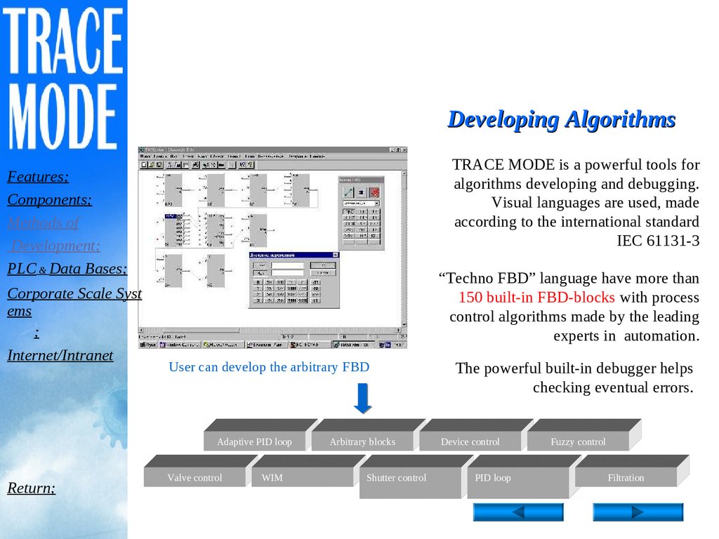 Algorithm development